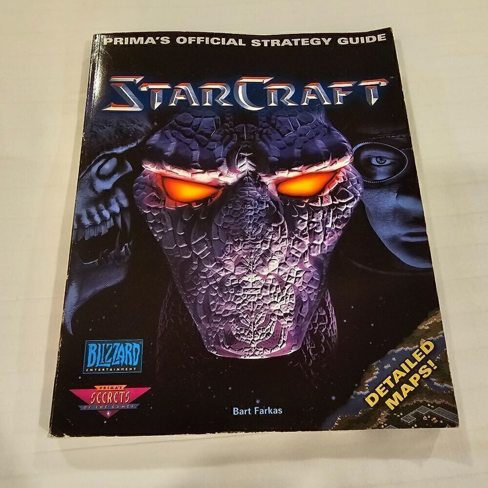 StarCraft Prima's Official Strategy Guide By Bart Farkas